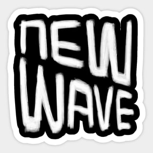 New Wave bands,  New Wave Music Sticker